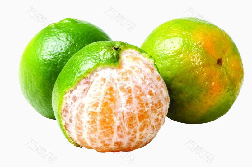 绿色橘子
