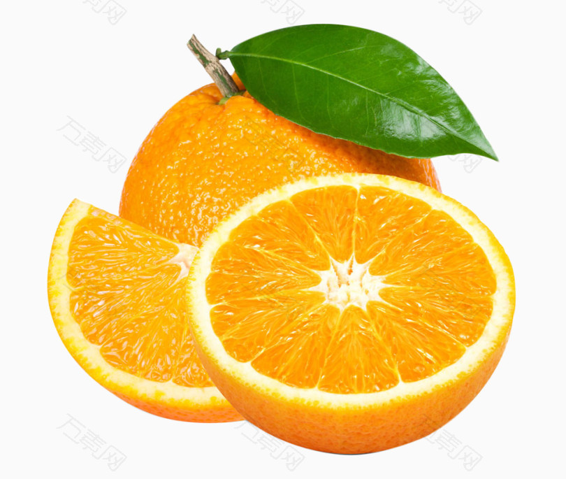 水果橙子营养健康果肉
