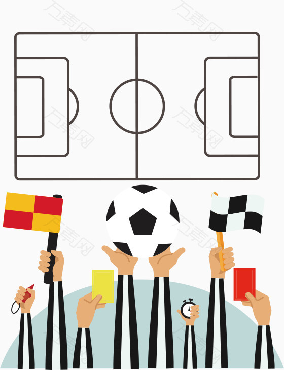 足球平面海报