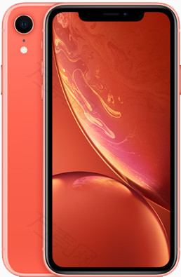 2018年发布的iPhone手机iPhoneXR橙色版