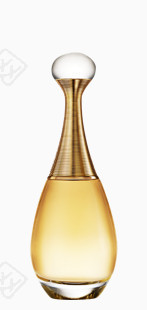 金黄香水瓶子