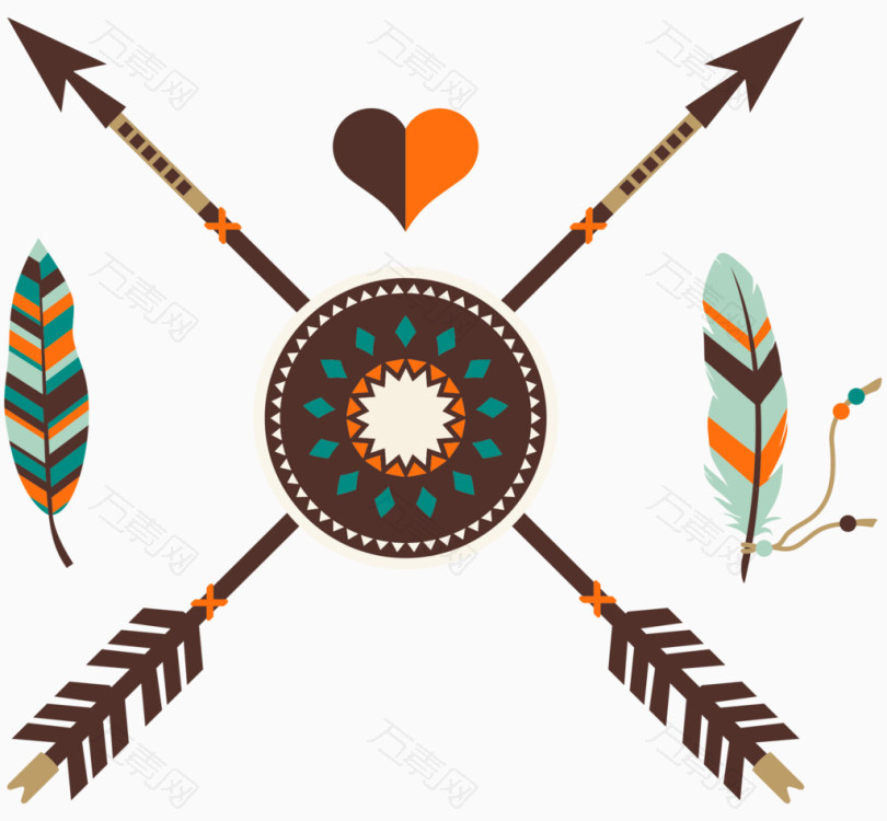 弓箭logo图标设计