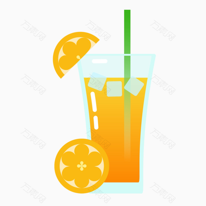 冰镇橙汁