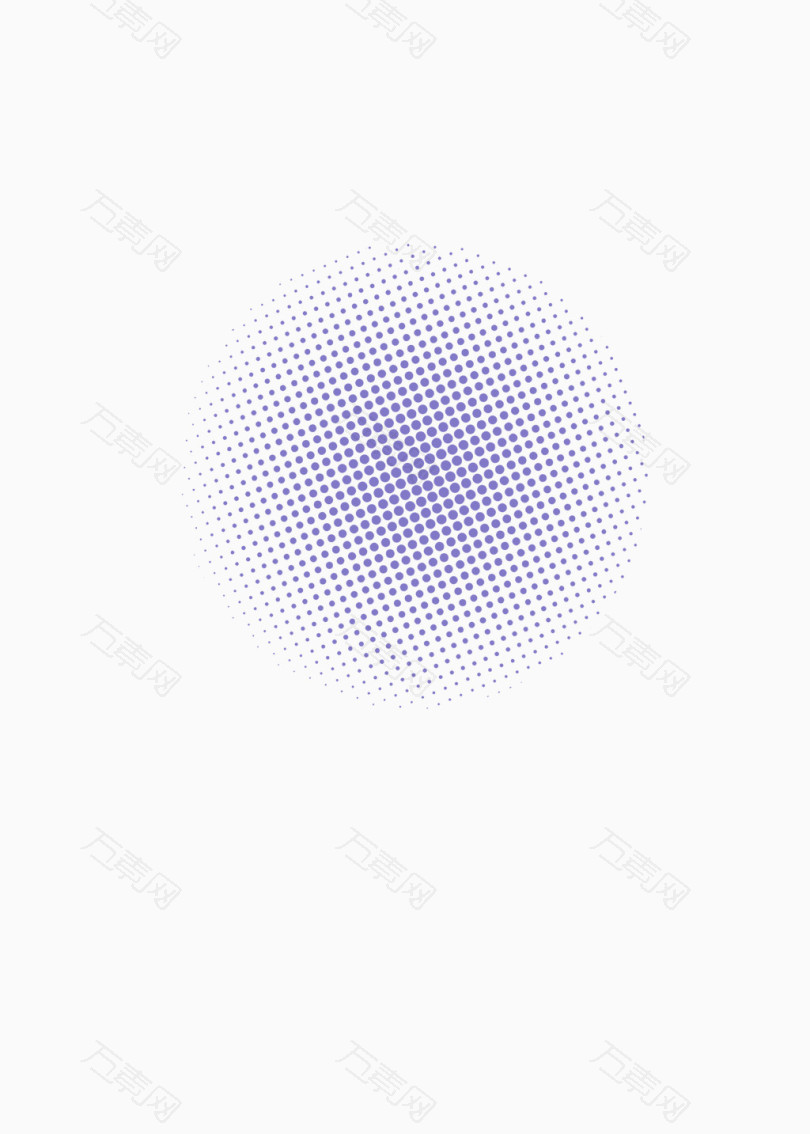 蓝紫色点元素