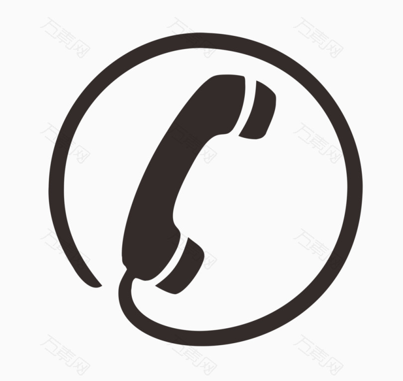 电话符号联系电话图标