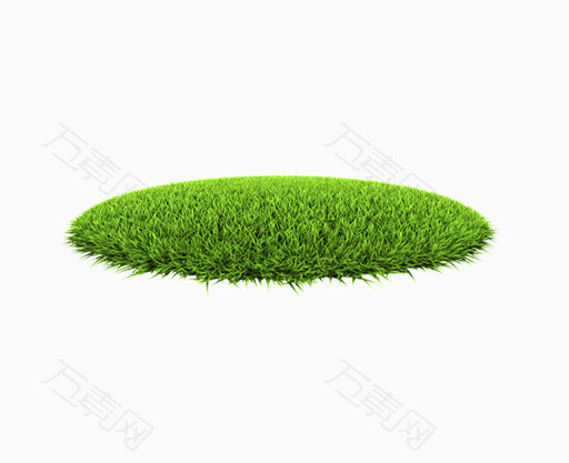 圆形草坪
