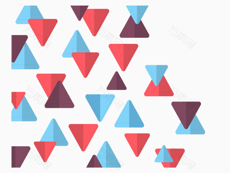 三角形背景矢量