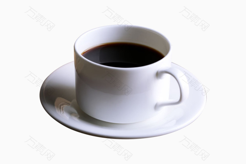 白色陶瓷咖啡杯冬日暖人热饮