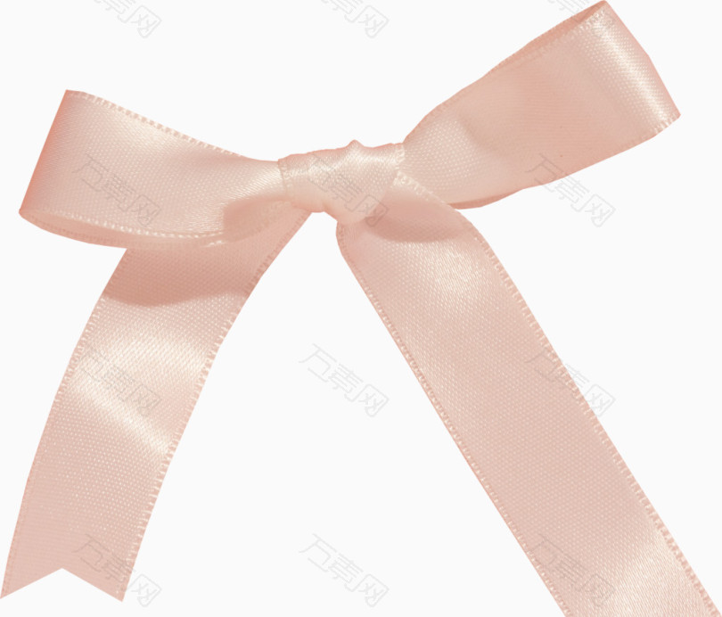 卡通蝴蝶结丝带粉色精美丝带