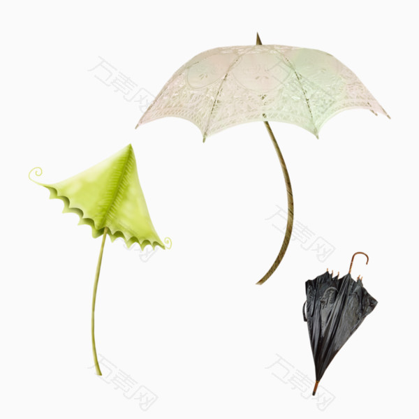 雨伞的形态