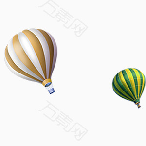 漂浮热气球组