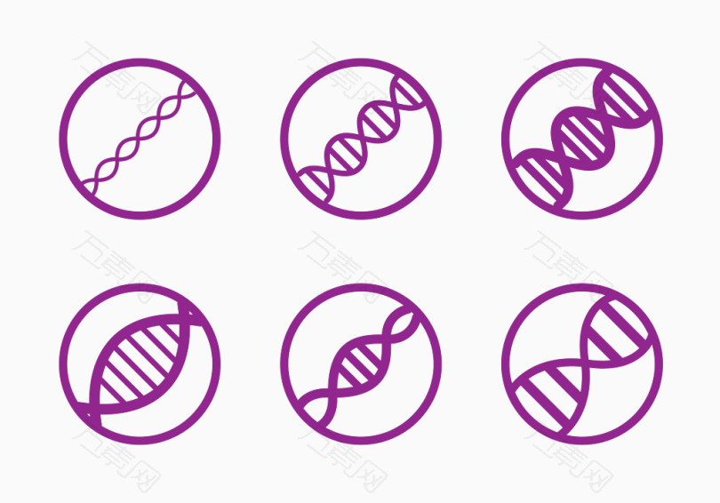 DNA链图标合集