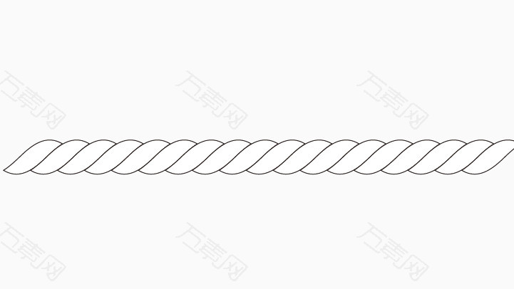 绳子纹理线条