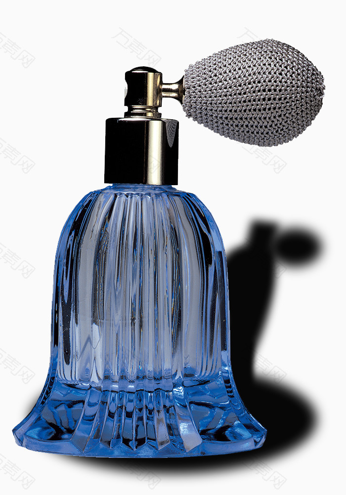 蓝色梦幻香水瓶