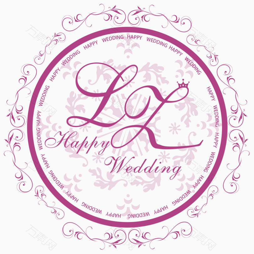 logo婚礼素材