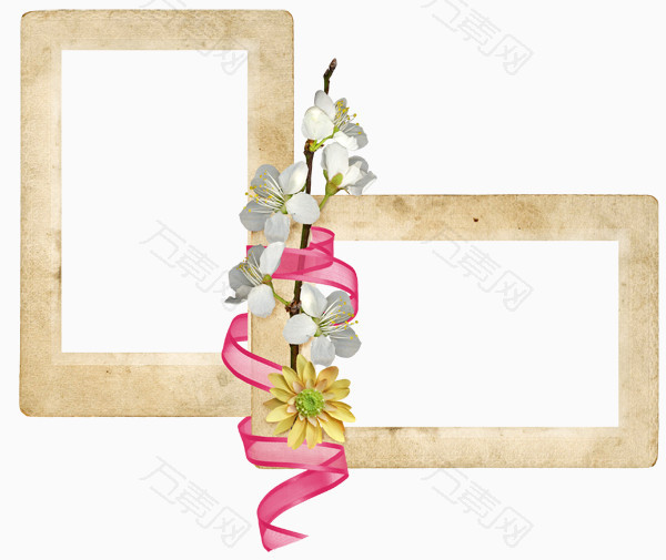 花卉边框图案素材植物花卉素材