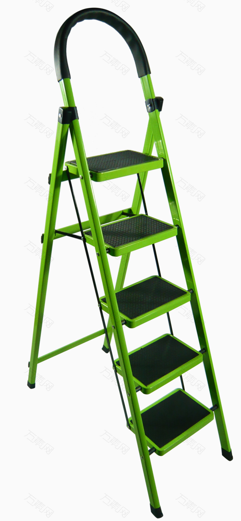 绿色铝合金楼梯