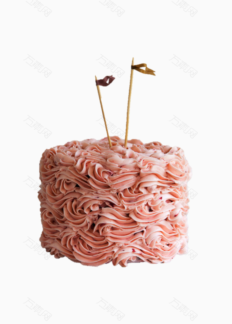 云卷花纹造型蛋糕