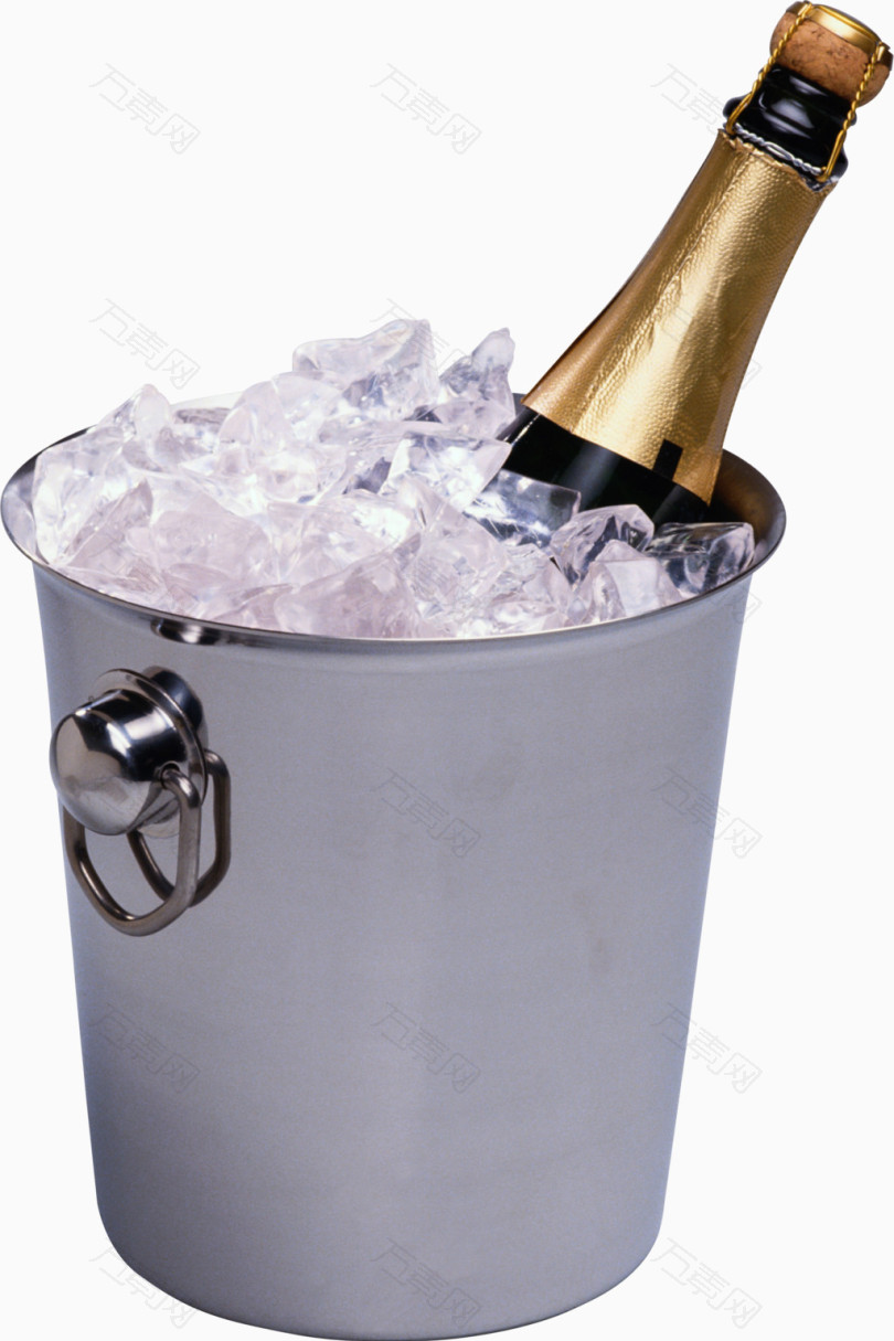 冰桶和香槟酒