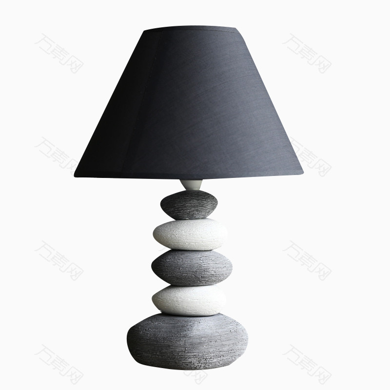 个性石头造型台灯