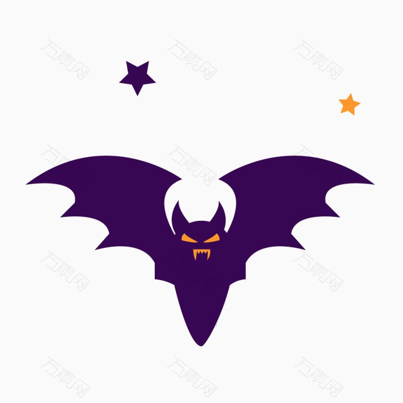 万圣节吸血蝙蝠