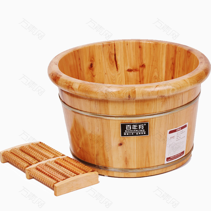 木盆足浴桶