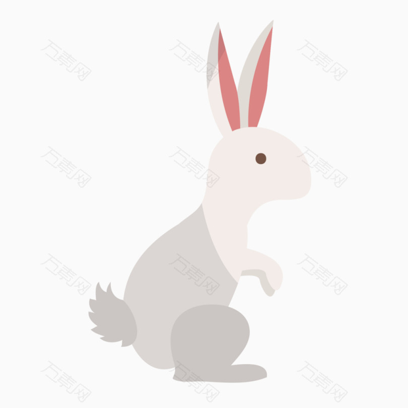2023兔年生肖兔矢量兔子