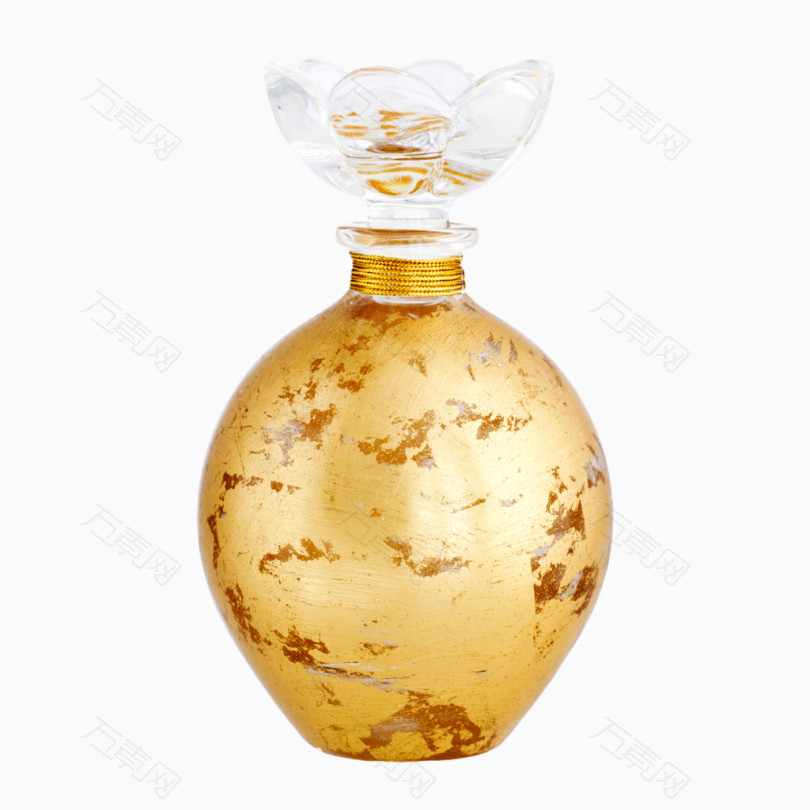 金色香水瓶