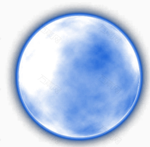 蔚蓝月亮