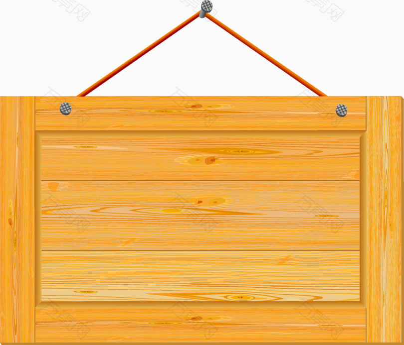 木质挂板