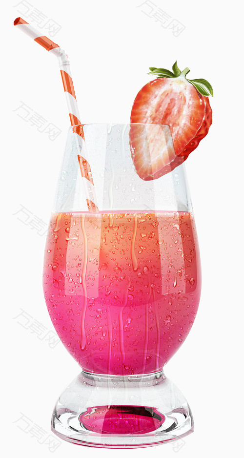 冰激凌图片素材饮料图标草莓汁