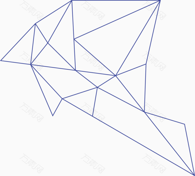 几何三角菱形背景图案图片