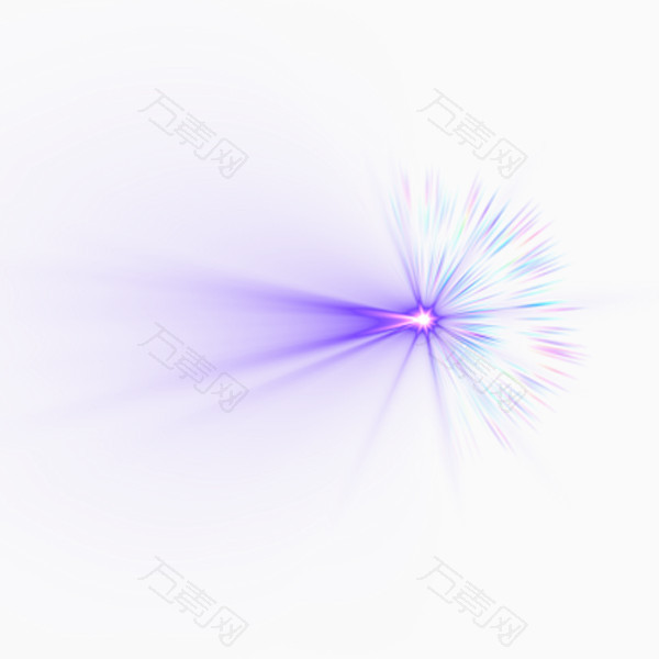 紫色科技光感