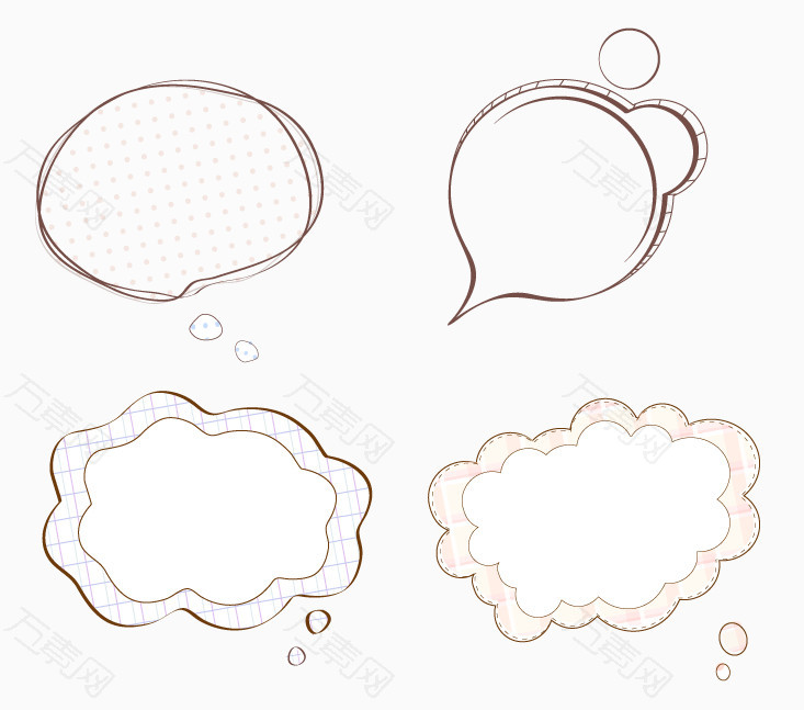 对话框气泡框集合元素