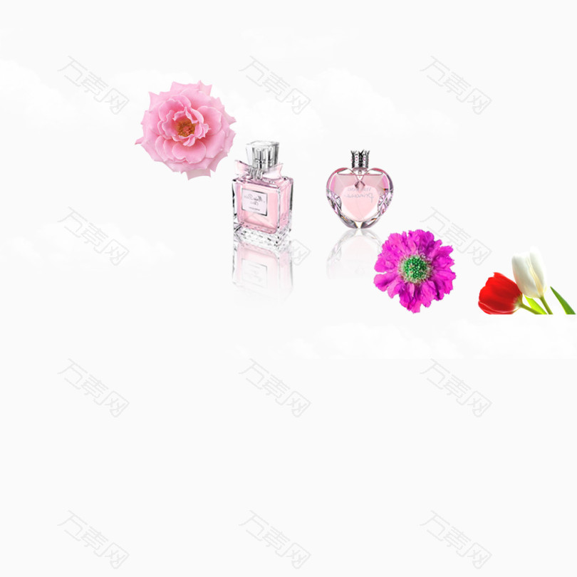 香水与花