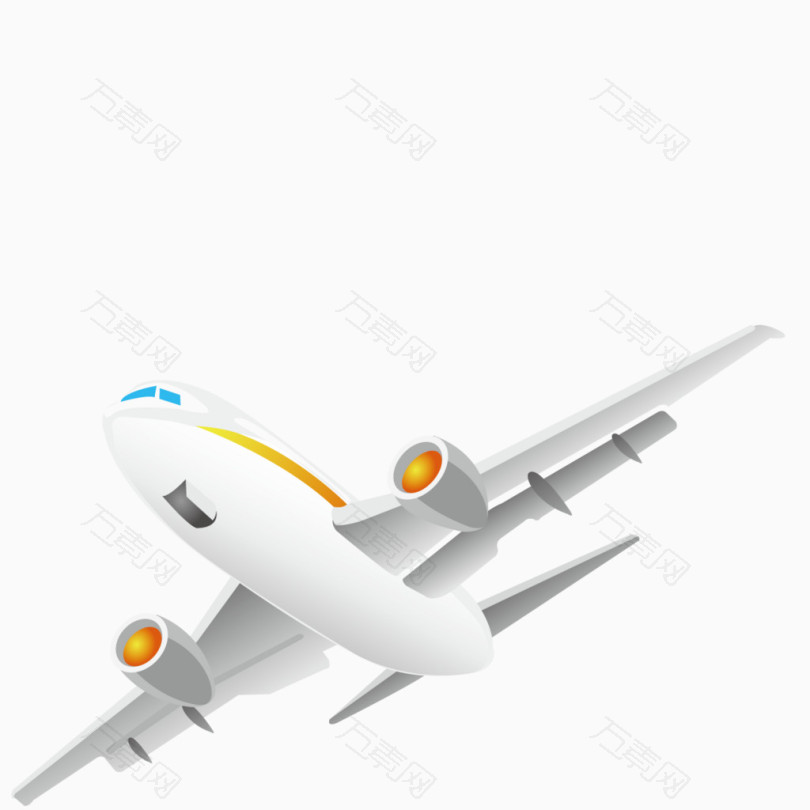 卡通飞机飞机模型
