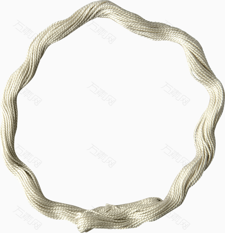 毛线圆环