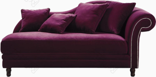 暗紫色太妃椅