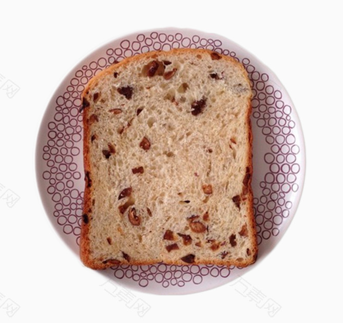 红枣牛奶面包素材图片