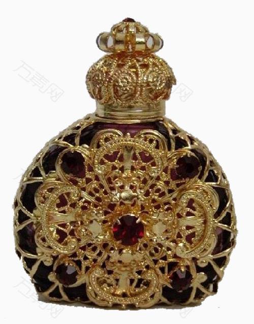 黄金贵族香水瓶