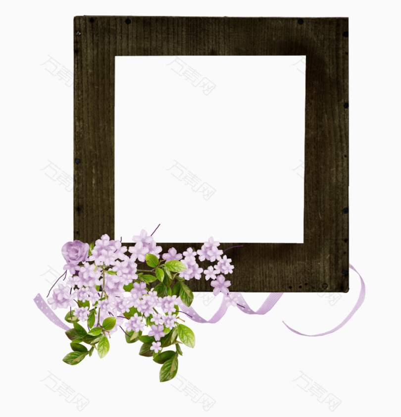 花卉图案素材唯美花卉边框图片