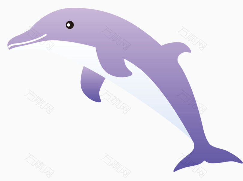 小清新卡通装饰鲸鱼