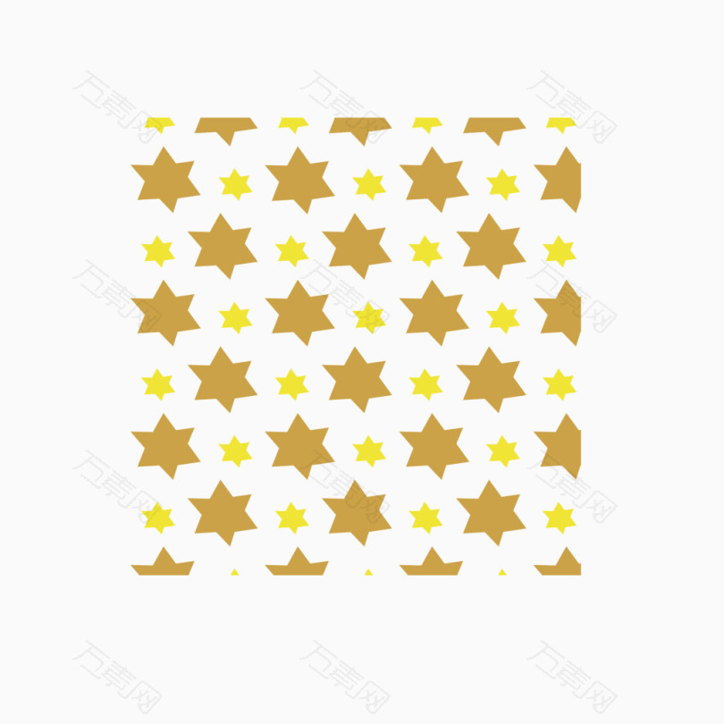 黄色星星纹理