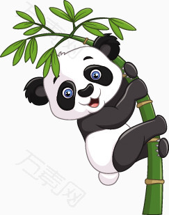 可爱熊猫PNG