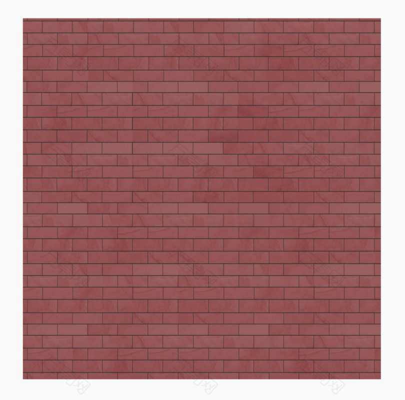 红色复古瓷砖地面地砖
