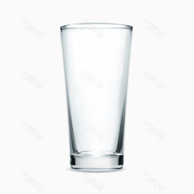 透明水杯矢量