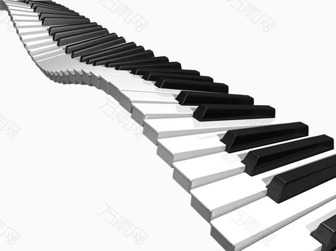 钢琴的键