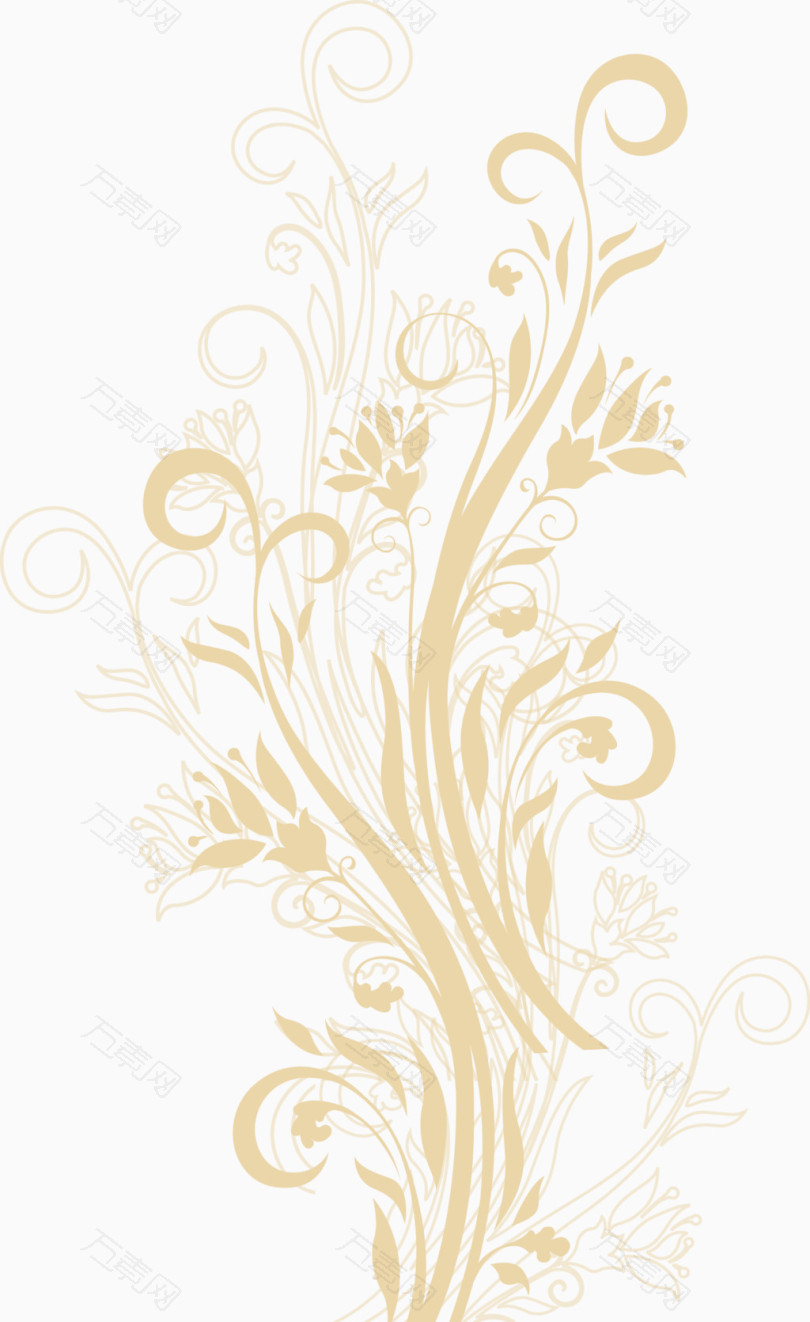 花卉藤蔓图案