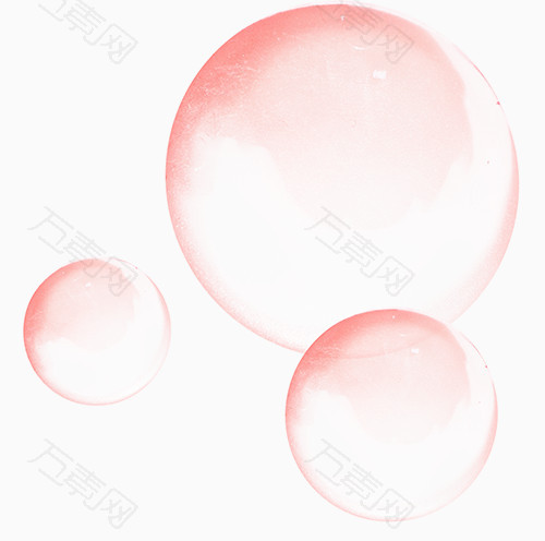 粉色泡泡