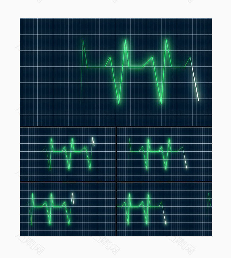 心跳线素材